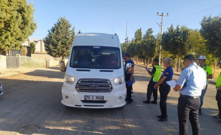 Kilis’te servisler denetlendi
