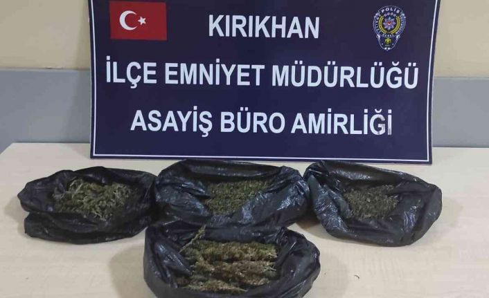 Kırıkhan’da uyuşturucu operasyonu