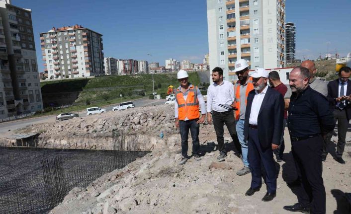 Kocasinan’da 24 derslikli ve 6 ek ders sınıflı lisenin temeli atıldı