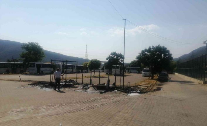 Konteyner tuvalet küle döndü