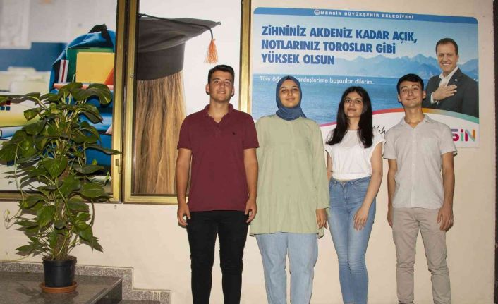 Kurs merkezi öğrencileri, hayallerine adım adım yaklaştı