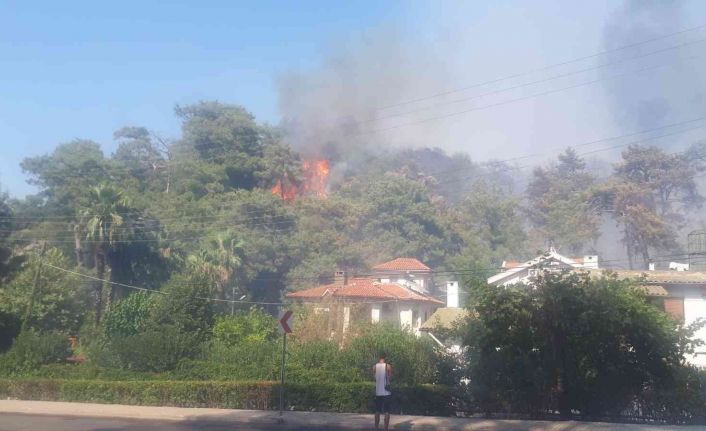 Marmaris’teki orman yangını kontrol altına alındı