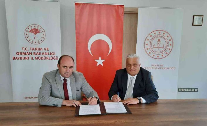 Milli Eğitim Müdürlüğü ile Tarım ve Orman Müdürlüğü arasında işbirliği için imzalar atıldı
