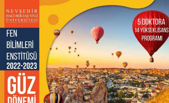 NEVÜ Fen Bilimleri Enstitüsü doktora ve yüksek lisans öğrencileri alacak