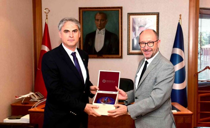 New York Tirana Üniversitesi Rektörü Prof. Dr. Erdemir’den Rektör Erdal’a ziyaret
