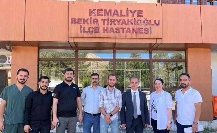 Sağlık Müdürü Tekin, Kemaliye’de incelemelerde bulundu