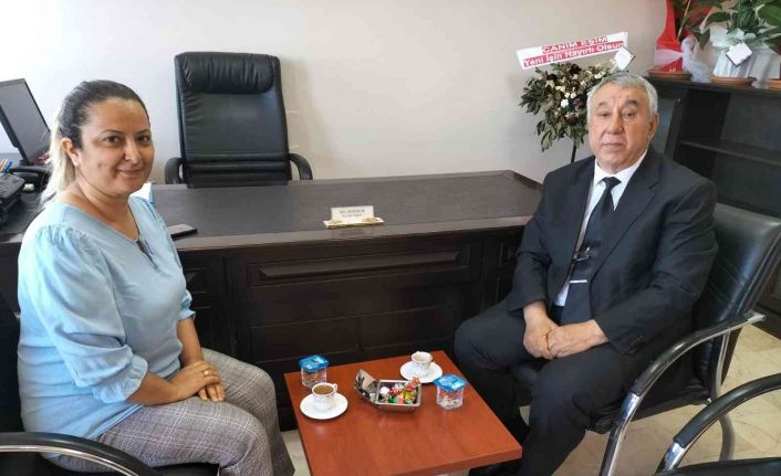 Serdar Ünsal’dan Yeliz Aras’a hayırlı olsun ziyareti