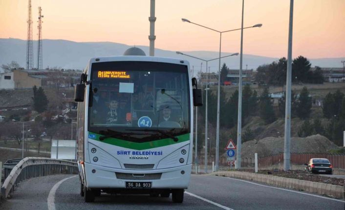 Siirt’te Kurban Bayramı’nda toplu ulaşım ücretsiz olacak
