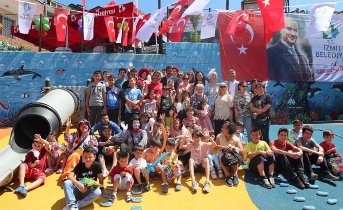 Sıla Sokağın çocukları parklarına kavuştu