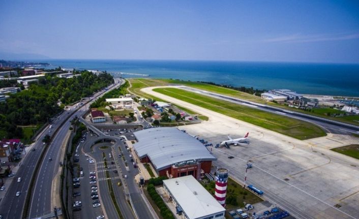 Trabzon Havalimanı’nı 2022 yılının ilk 6 ayında 1 milyon 269 bin 329 yolcu kullandı