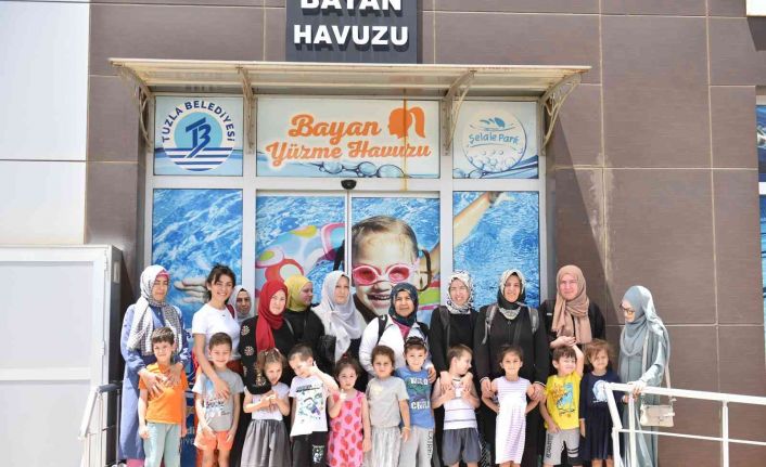Tuzla’da Anne Çocuk Eğitim Merkezleri’nde yaz okulu heyecanı başladı