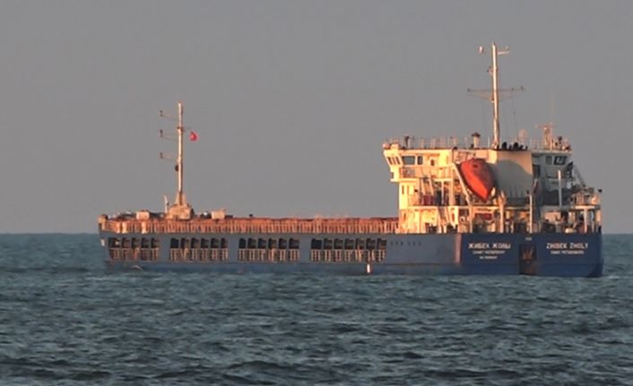 Ukrayna sahilinden hareket eden tahıl yüklü Rus gemisi Sakarya’da demir attı
