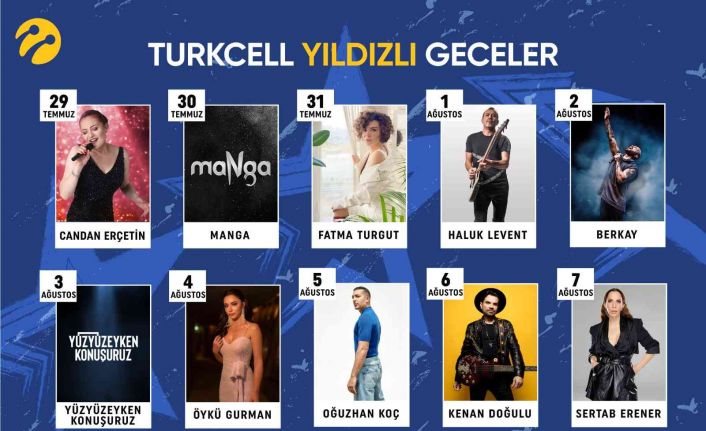 Yıldızlı Geceler konserleri Candan Erçetin ile başlıyor