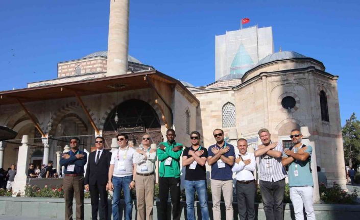 5. İslami Dayanışma Oyunları için Konya’ya gelen misafirler şehri yakından tanıyor