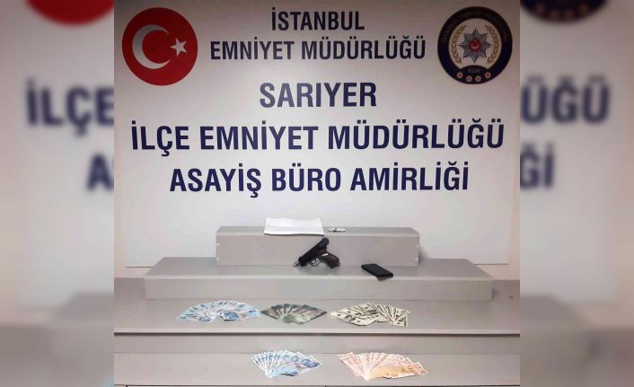 9 suç kaydı bulunan zanlı Sarıyer Asayiş Büro Amirliği ekipleri tarafından yakalandı