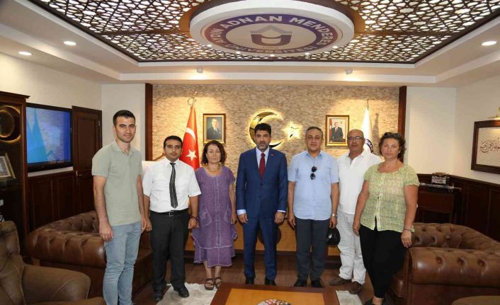 ADÜ Rektörü Aldemir, Şehit Aileleri ve Malul Gaziler Yardımlaşma Derneği’ni ağırladı