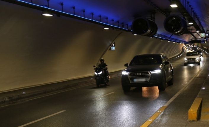 Avrasya Tüneli’ni 4 ayda 103 bin motosiklet sürücüsü kullandı
