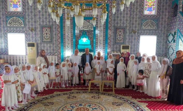 Başkan Yaman, Yaz Kur’an Kursu öğrencilerinin dönem sonu heyecanına ortak oldu