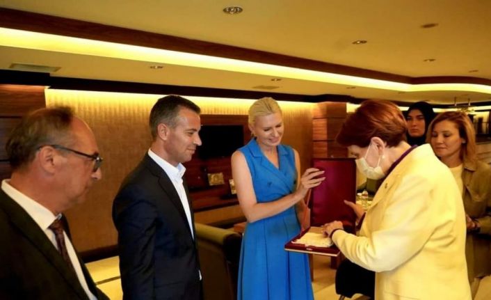 Belediye Başkan Vekili Subaşı, İYİ Parti Genel Başkanı Akşener’le bir araya geldi