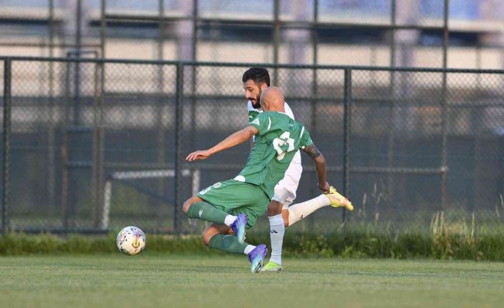 Bursaspor, hazırlık maçında Etimesgut Belediyespor’u 1-0 mağlup etti