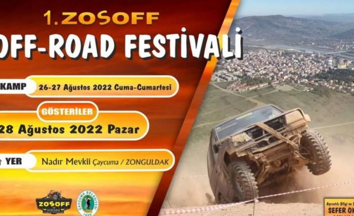 Çaycuma’da ilk kez bir “Offroad Şenliği” gerçekleşecek