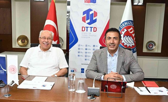 Denizli Teknik Tekstil Merkezi projesi için bir araya geldiler