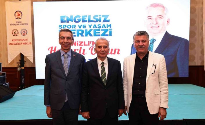 Denizli’ye Engelsiz Spor ve Yaşam Merkezi kazandırılıyor