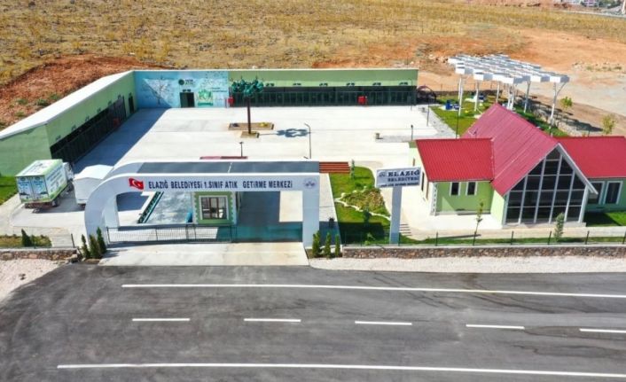 Elazığ Belediyesi 1. Sınıf Atık Getirme Merkezi hizmete sunuldu