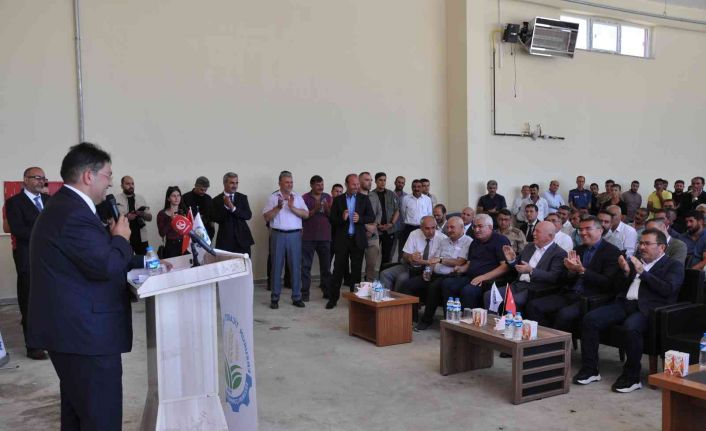 Erzurum Ticaret Borsası “ Hınıs Süt Toplama Merkezi” hizmete girdi