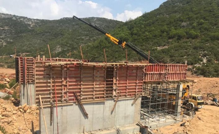 Gazipaşa katı atık çöp aktarma istasyonu yapılıyor