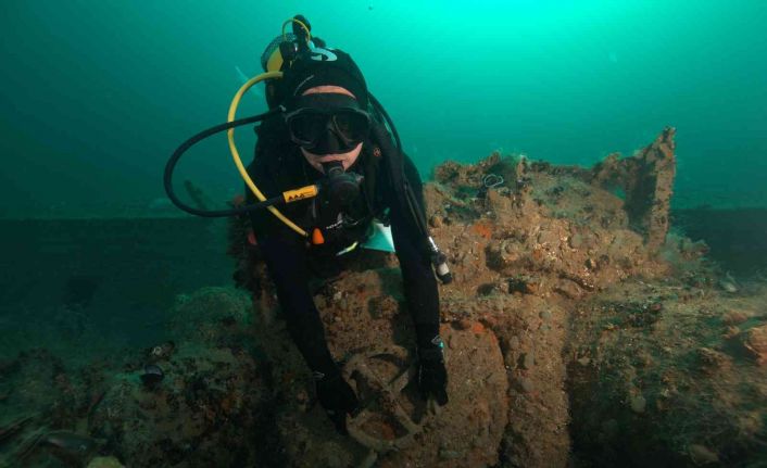 Karadeniz’in 36 metre altında sevinç çığlıkları