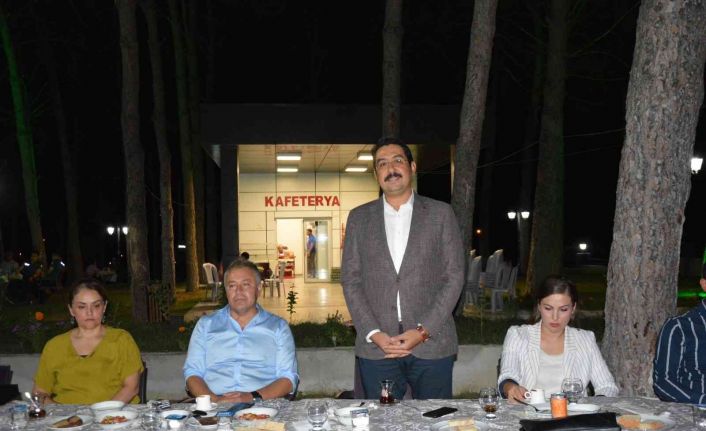 Kaymakam Ali Yıldırım onuruna veda yemeği düzenlendi