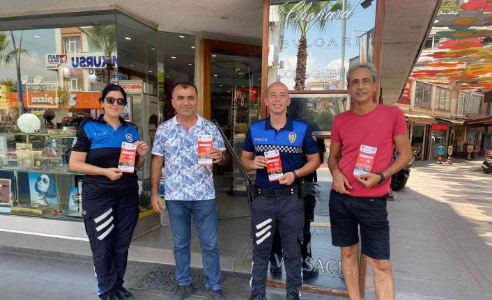 Manavgat’ta, polisten dilenci ve dolandırıcılık uyarısı