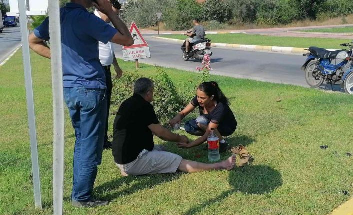Meydana gelen kazalar marketçi kadını isyan ettirdi: “Bu kavşakta kaza görmekten bıktık”