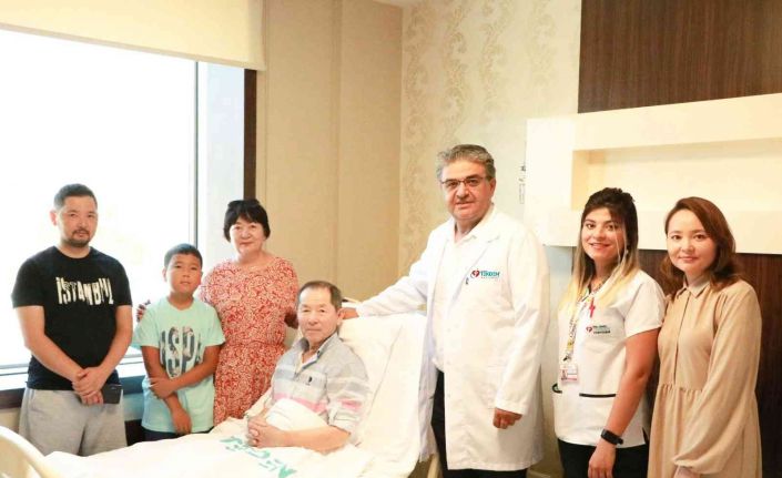 Moğolistan’dan Tekden’e check-up için geldi