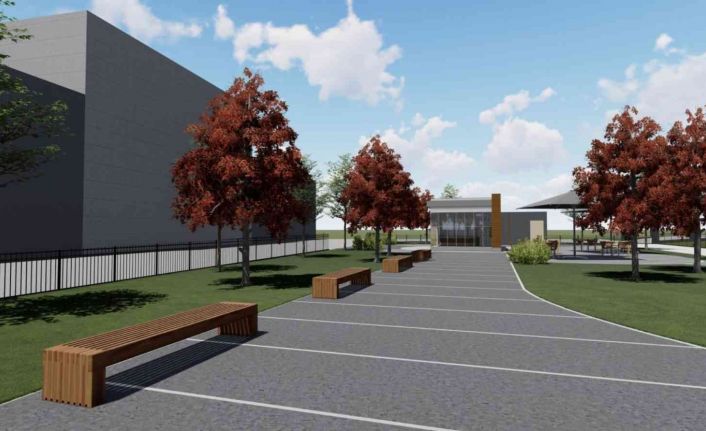 Ozulu Caddesi’nde yapılacak olan park için çalışmalar başladı