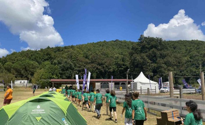 Spor İstanbul’dan çocukların keyifli vakit geçirdiği Doğa Kampı’na yoğun ilgi
