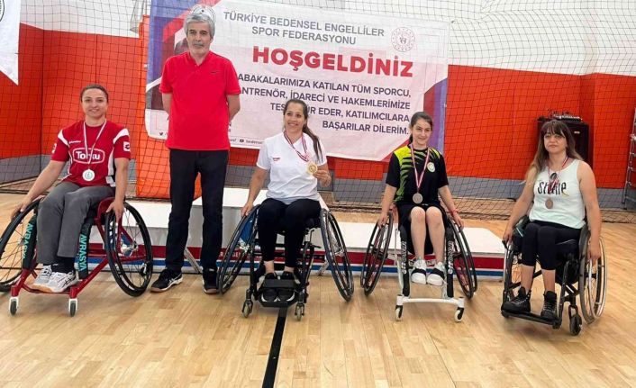 Torku Şekerspor’un Paralimpik Sporcusu Emine Seçkin’den altın madalya