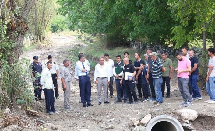 Vali Çelik, “Hasar tespit çalışmaları sürüyor, yaralar en kısa sürede sarılacak”