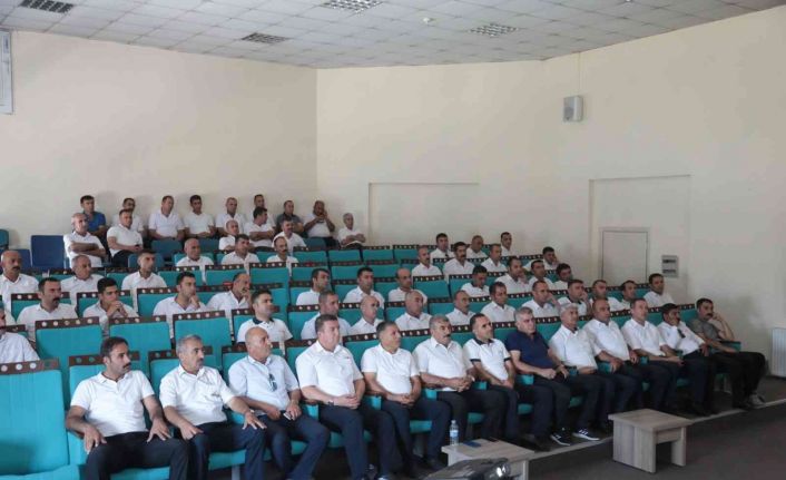 Van’da otobüs şoförlerine ilk yardım semineri