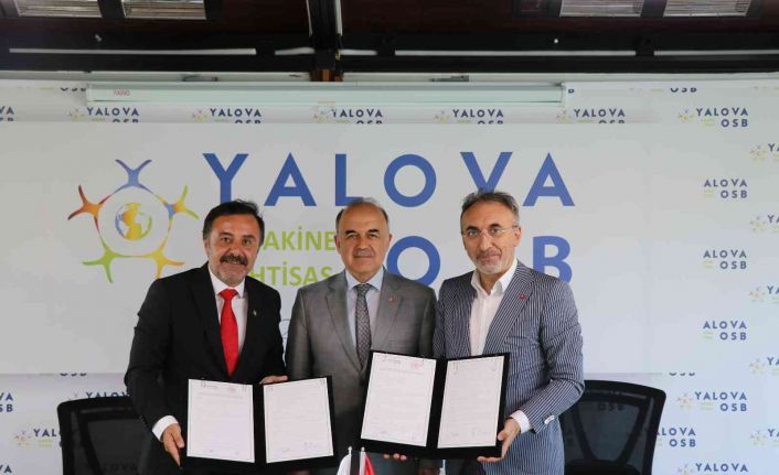 Yalova Makine İhtisas OSB’de Yenilik Merkezi için imzalar atıldı
