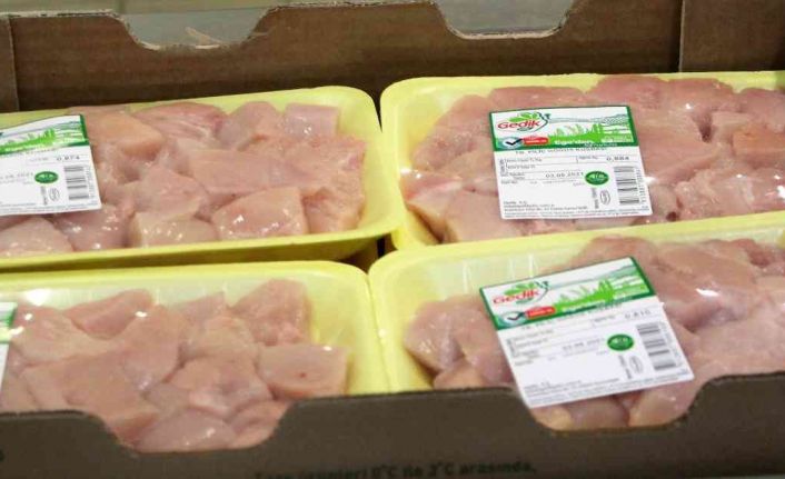 Yüksek teknolojiyle el değmeden işlenen tavuklar, güvenli bir şekilde sofralara ulaşıyor