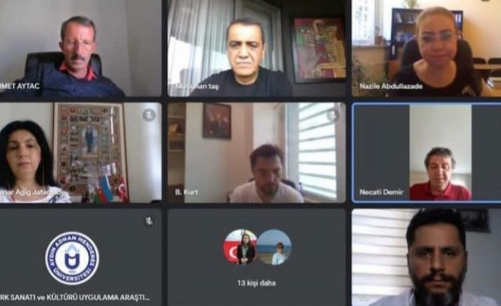 16. Uluslararası Türk Sanatı, Tarihi ve Folkloru Çevrimiçi Kongresi başladı
