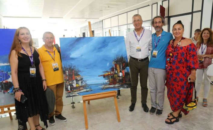 1. Mezitli Resim Çalıştayı sona erdi
