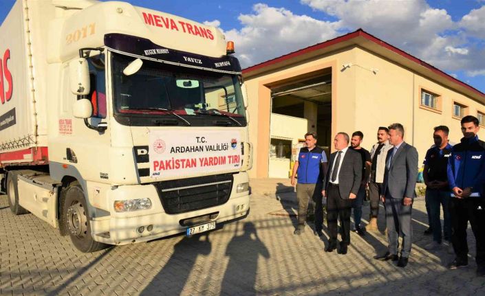 Ardahan’dan Pakistan’a yardım eli
