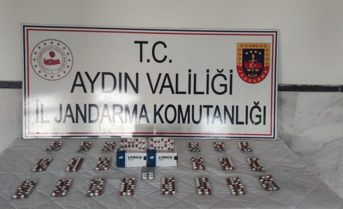 Aydın’da 342 adet sentetik hap ele geçirildi