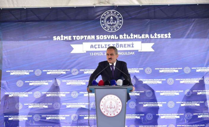 Bakan Özer, “Okullaşma oranının yüzde 90’nın üzerine çıktığı bir eğitim sistemine kavuşmuş olduk”