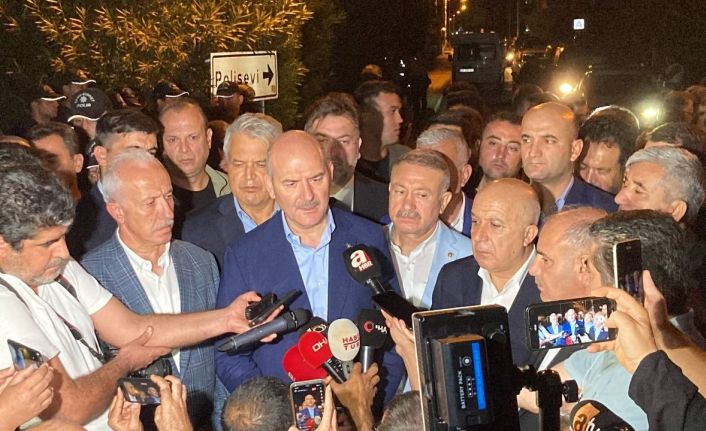 Bakan Soylu Mersin’deki polisevi saldırısıyla ilgili açıklamalarda bulundu: "Hangi terör örgütü olduğu belli, PKK"