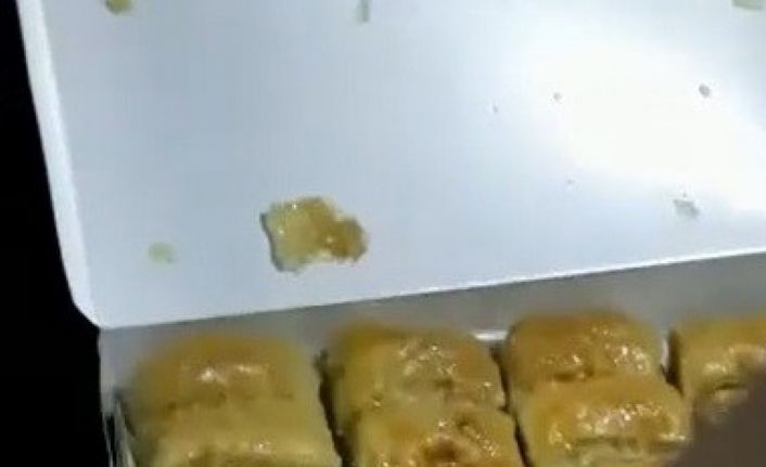 Baklava arasında uyuşturucu sevkiyatına polis darbesi