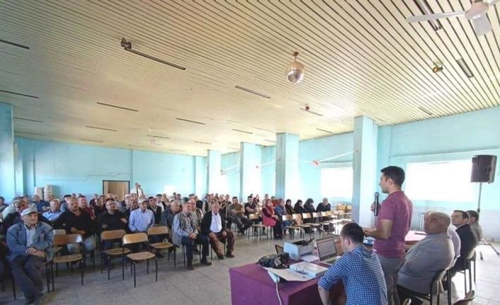 Başkan Çalışkan, Hisarcık-Gediz Karayolu yapımı için arazi sahipleriyle bir araya geldi
